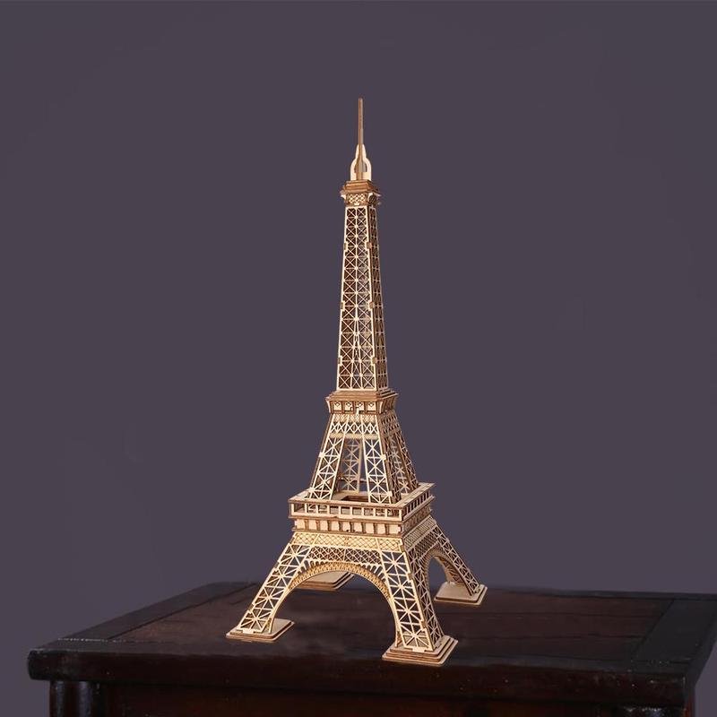 3D dřevěné puzzle Eiffelova věž