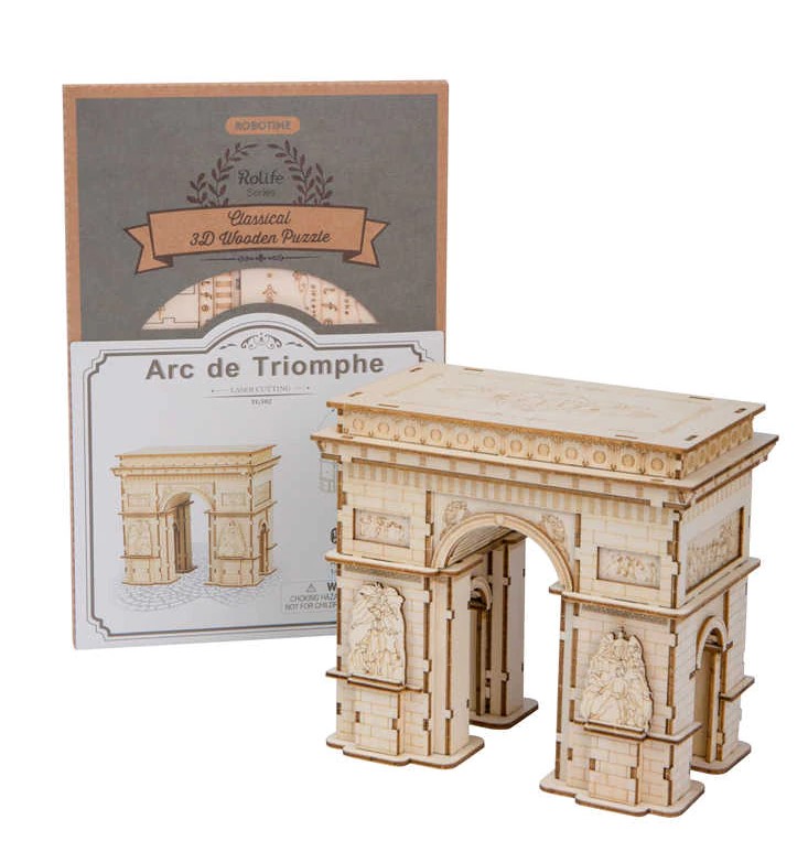3D dřevěné puzzle Vítězný oblouk