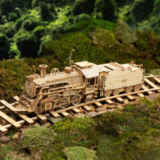 3D dřevěné puzzle prime Steam Express parní vlak