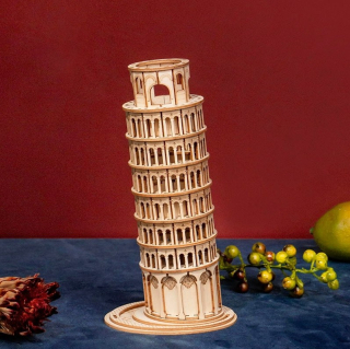 3D dřevěné puzzle šikmá věž Pisa